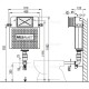 Alcaplast Basicmodul - Zbiornik-spłuczka do zabudowy ciężkiej A112