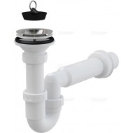 Alcaplast Syfon zlew I komorowy, rurowy A464 Ø50