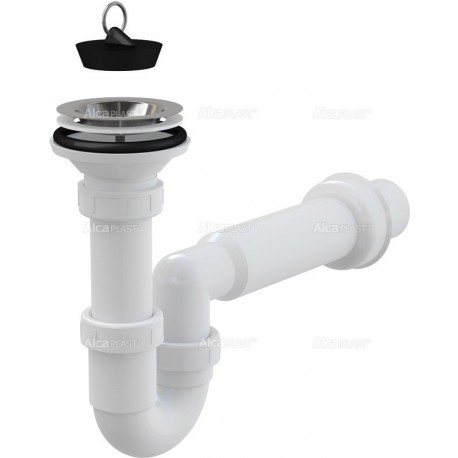 Alcaplast Syfon zlew I komorowy, rurowy A464 Ø50