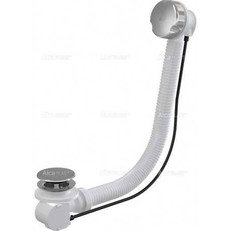 Alcaplast Syfon wannowy automat bez części syfonowej chrom A54CRM