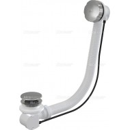 Alcaplast Syfon wannowy z korkiem automat metal A56KM