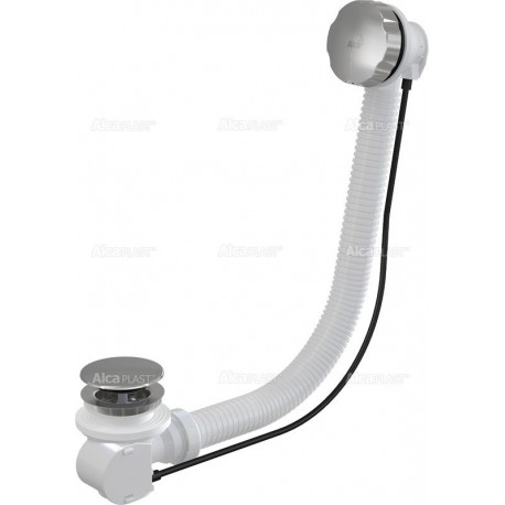 Alcaplast Syfon wannowy z korkiem automat metal A56KM