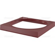 Alcaplast Wkładka rury spustowej Ø125 – czerwona AGV910R