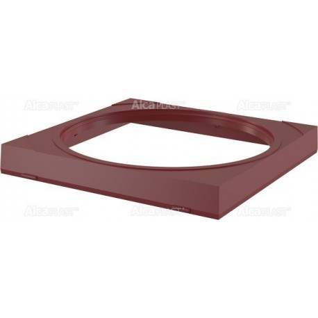Alcaplast Wkładka rury spustowej Ø125 – czerwona AGV910R