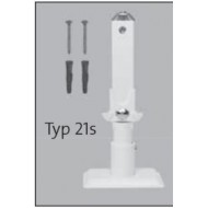 Purmo stojak do grzejników płytowych o wysokości 200mm typ 21s AZ02BS120021S001