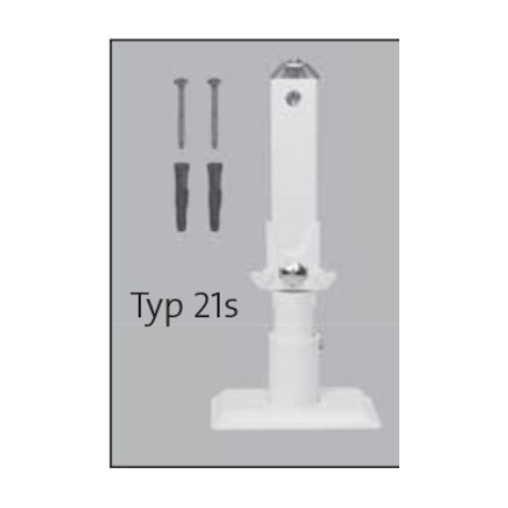 Purmo stojak do grzejników płytowych o wysokości 200mm typ 21s AZ02BS120021S001
