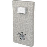 Alcaplast Zabudowa + A1101/1200 Sádromodul Slim M1207 Granit