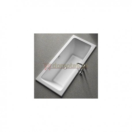 Wanna Koło Modo 75 x 170 cm z odpływem na środku z nogami w komplecie