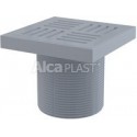 Alcaplast Gardziel wpustu, kratka 150 × 150 szara APV0200