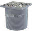 Alcaplast Gardziel wpustu, kratka 105 × 105 nierdzewna APV0300