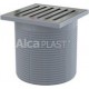 Alcaplast Gardziel wpustu, kratka 105 × 105 ze stali nierdzewnej APV0700