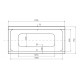 Besco Vera 170 wanna wolnostojąca biała Wysyłka gratis
