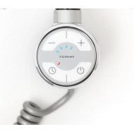 Terma Technologie Grzałka MOA 1000 W czarna kabel spiralny z wtyczką + trójnik WEMAT10B905U