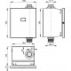 Alcaplast Automatyczny zawór do WC, metal, 6 V (zasilanie z baterii) ASP3KB