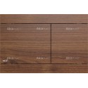 Przycisk sterujący do systemów podtynkowych Alcaplast Flat Wood Fun-Teak
