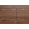 Przycisk sterujący do systemów podtynkowych Alcaplast Flat Wood Fun-Teak
