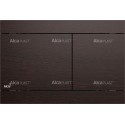 Przycisk sterujący do systemów podtynkowych Alcaplast Flat Wood Fun-Wenge