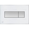 Alcaplast Przycisk sterujący do systemów podtynkowych z płytką wkładaną (Płytka: biała) M1370