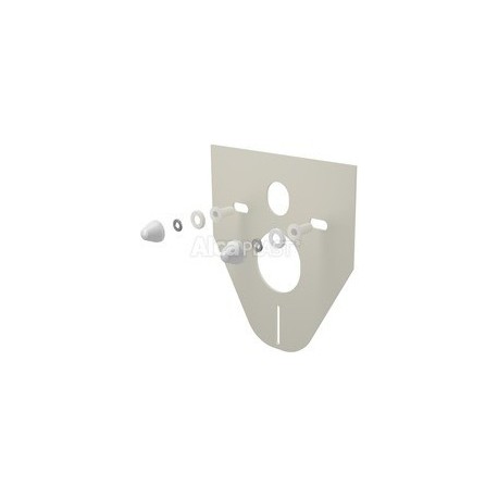 Alcaplast Podkładka pod muszlę wiszącą i bidet z dodatkami (chrom) M910CR