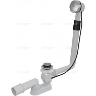 Alcaplast Syfon wannowy z korkiem automat metal (długośc 100 cm) A550K 100