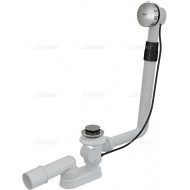 Alcaplast Syfon wannowy z korkiem automat metal (długośc 100 cm) A552K 100