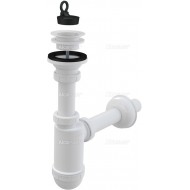 Alcaplast Syfon umywalkowy Ø32 z plastikowym sitkiem Ø63 A421