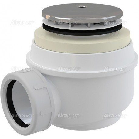 Alcaplast Syfon brodzikowy kryty chrom A47CR Ø50
