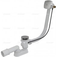 Alcaplast Syfon wannowy automatyczny z napełnianiem przelewem (długośc 100 cm) A564CRM1 100