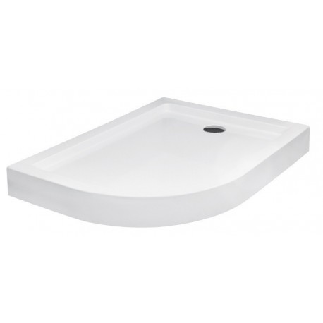 PMD Piramida Saturn 120x90x16 brodzik asymetryczny P/L