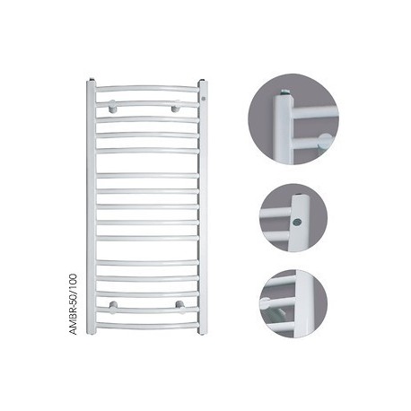 Grzejnik łazienkowy Instal Projekt Ambra R 400x1394 AMBR-40/140