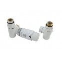 Instal projekt zestaw zaworowy z trójnikiem odcinającym Z8 prawy biały 605100002