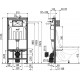 Alcaplast Sádromodul - Podtynkowy system instalacyjny do suchej zabudowy (karton-gips)(wysokość zabudowy 1,2 m)  AM101/1120