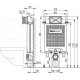 Alcapast Alcamodul - Podtynkowy system instalacyjny do zabudowy ciężkiej (wysokość zabudowy 1 m)  AM100/1000