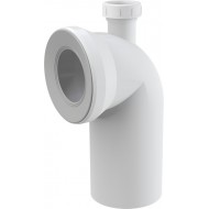 Alcaplast Przyłącze WC z podłączeniem DN40 - kolano 90°, A90-90P40