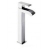 Bateria umywalkowa z przedłużką Tres Cuadro Exclusive 4.07.107.02. biały-chrom