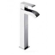 Bateria umywalkowa z przedłużką Tres Cuadro Exclusive 4.07.107.02.DA biały-chrom