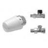 		 Honeywell komplet zaworów kątowych głowica THERA 4 + zawór termostatyczny + zawór powrotny 3w1 VTL320EA15 