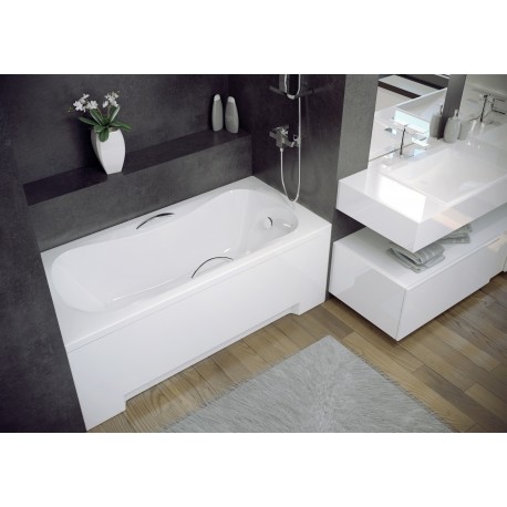 Besco Aria Plus wanna prostokątna z uchwytami 160x70 